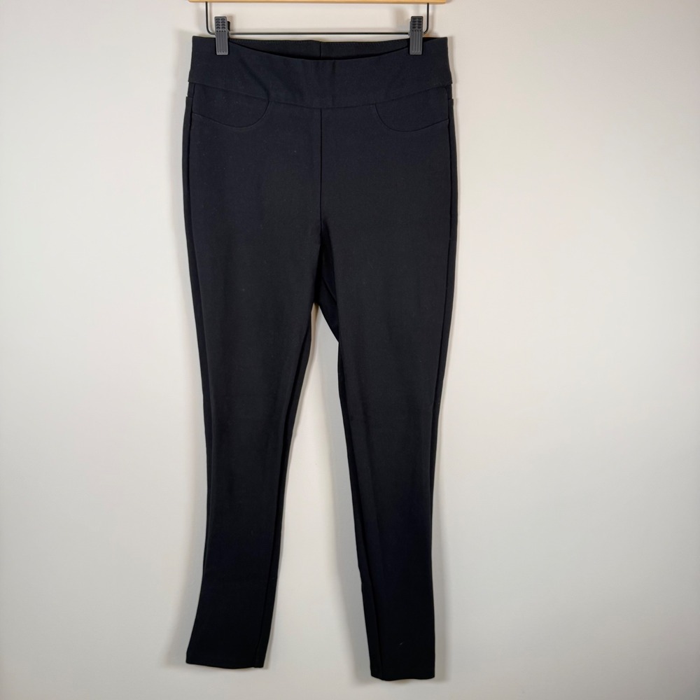 HoneyLove EverReady Ponte Knit Pull On Jeggings Leggings Pants Black Medium